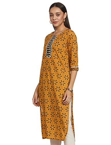 Image of Jaipur Kurti Women's Cotton Straight Kurta