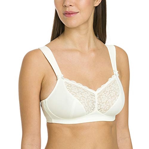 Anita BH Havanna, Sujetador sin Aros para Mujer, Blanco,  105B (tamaño del fabricante: 40B)