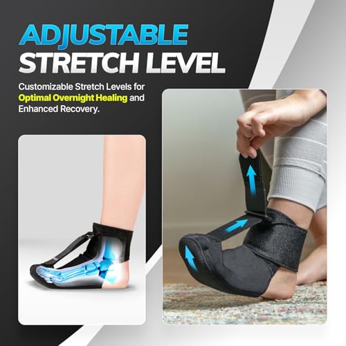 Braceability FOOT BRACE_S Plantar Fasciitis Night Splint Sock thumb #6