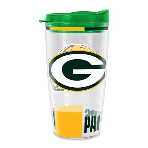 Image of Rico Industries NFL Football Double Wall Classic 16oz Or 20oz Tritan Tumbler W Lid