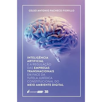 Capa do livro Inteligência Artificial e a Regulação das Empresas Transnacionais em Face da Tutela Jurídica Constitucional do Meio Ambiente Digital - 2024