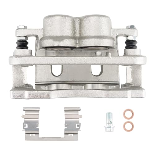 Image of KAX Disc Brake Caliper Assembly Compatible with Chevrolet /GMC /Cadillac-Tahoe /Savana 1500 /Avalanche /Sierra 1500 Limited /Escalade ESV /Escalade EXT /Yukon XL 1500 /Sierra 1500(Front Left), XTS(Front Right)