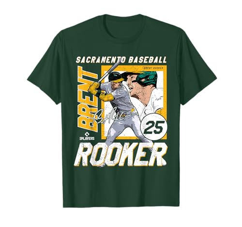 Brent Rooker Sacramento MLB Baseball T-Shirt