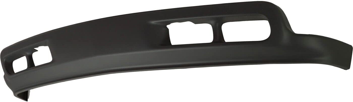 Replacement New Bumper Air Dam Deflector for Chevrolet Silverado 1999 to 2002 Front Bumper Lower Air Dam Deflector Valance, W/Fog Hole, Plastic, Primed GM1092167 15005294
