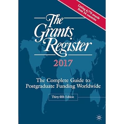 The Grants Register 2017