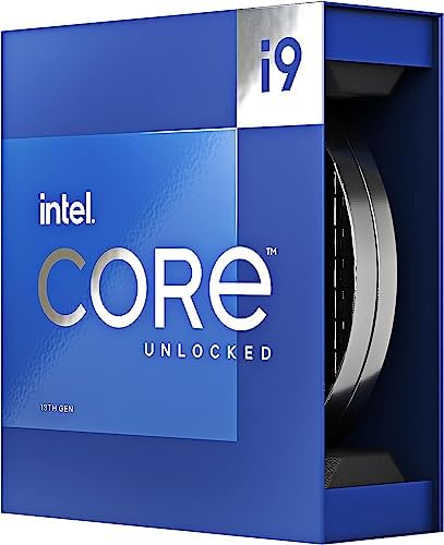 Intel Core i9-13900K Desktop Processor 24 cores (8 P-cores + 16 E-cores) 36M Cache, up to 5.8 GHz