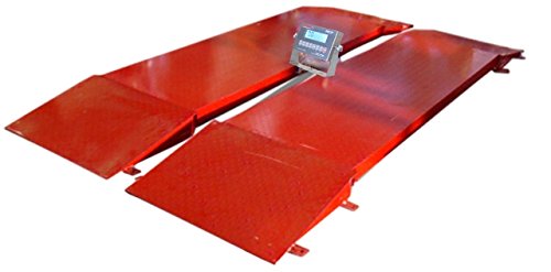 Báscula industrial de eje pesado 84 in, 60000 lb