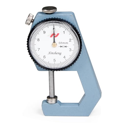 Utoolmart Dial Thickness Gauge for Paper and Leather