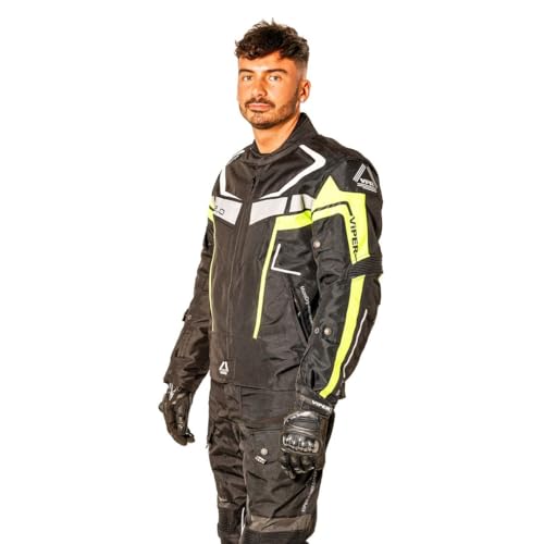 Veste de moto ViPER Axis-2 imperméable pour rouler protégé face aux intempéries