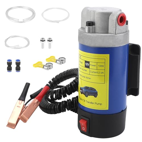 Pompe de changement d’huile moteur TONZACK 12V 100W Pompe...