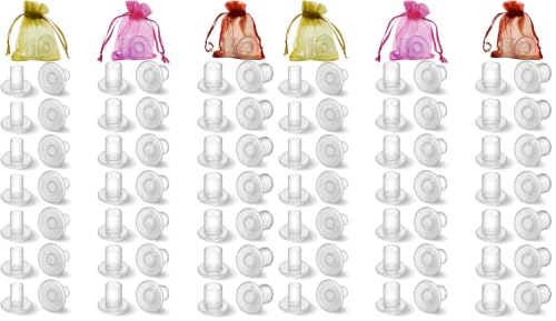 Image of Heel Protectors for Grass, 21 Pairs, 4 Sizes, Clear (Pack of 2)