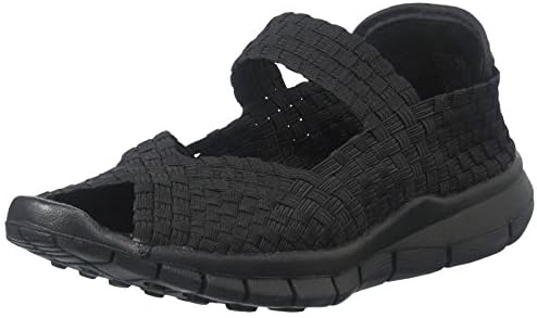 Bernie Mev womens Comfi Flat, Black, 7 US