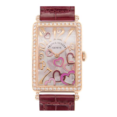 Franck Muller Women’s 18K Rose Gold Diamond Watch with Hearts