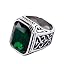 Silver Black Green