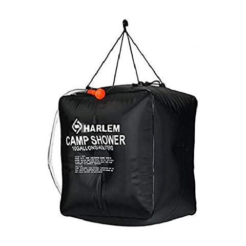 Campingdusche Solar, Solardusche Tasche 40L Duschsack Solar Heizung Camping Dusche Tasche Gartendusche Outdoor Warmwasser Dusche Wandern Wassersack Cover