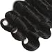 Chikamlty 40inch Long Bundle Body Wave Bundle Human Hair Body Wave 1 Bundle 12A Virgin Hair Bundles Body Wave Single Bundle Natural Color Hair Extension