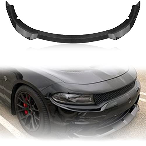 Lèvre de becquet avant Dodge Charger SRT noir brillant kit bas carrosserie