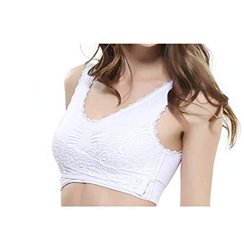 New Special Women's 3-Pack Women Seamless Cross Front Side Buckle Lace Sport Push Up Bra Yoga Running Bras With Removable Pads (Xxl) #TOP3