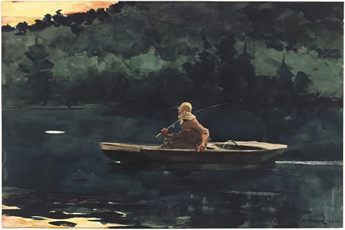 Image sur toile L'Ascension de Winslow Homer affiche impression d'art murale format 60x90
