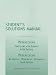 Student's Solutions Manual to Accompany Precalculus: Functions and Graphs/ Graphical, Numerical, Algebraic