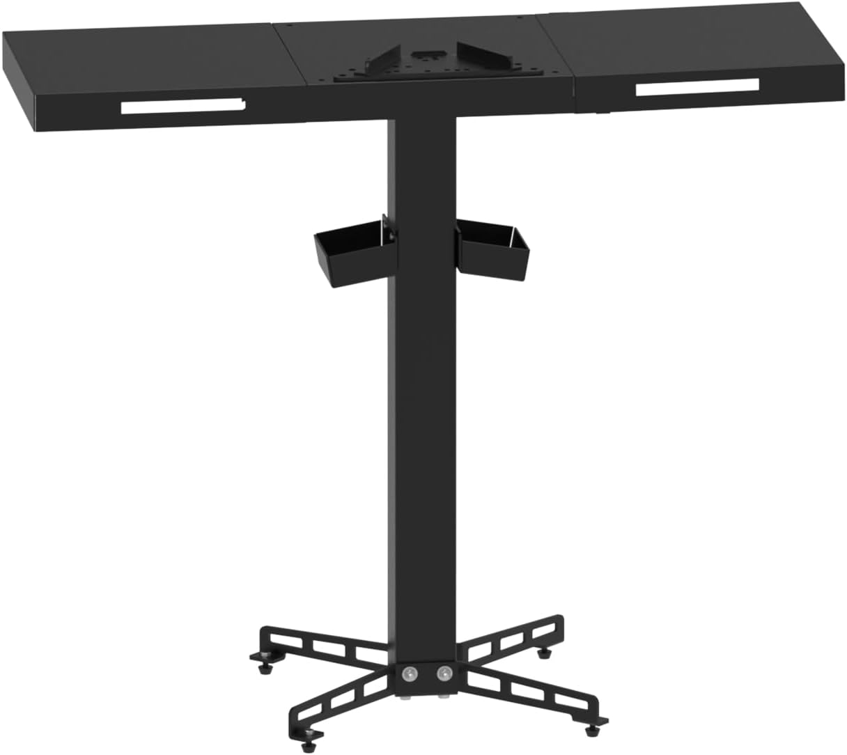 Reloading Stand with Adjustable Steel Frame Construction,Steel Surface Center and Storage Bins for Reloading