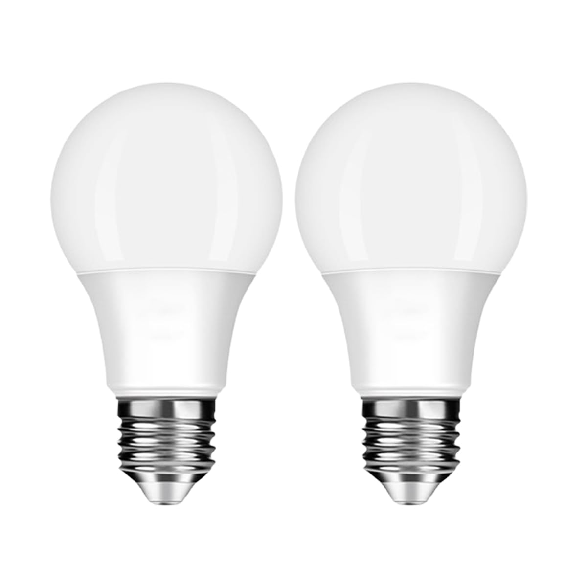 FKLiLEBU 2 Pack E27 A19 Amber LED Bulb 9W Screw in Globe Light, 2000K Warm White Glow, GLS Style, 60W Equivalent Light Bulb Large Edison Screw, 600 Lumens