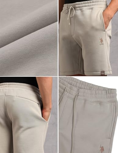 Image of U.S. Polo ASSN. Men's OES10 Cotton Terry Lounge Shorts