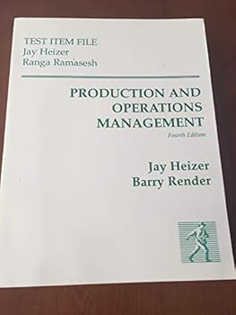 Paperback Sm Production Operations Mgmt T/B Book