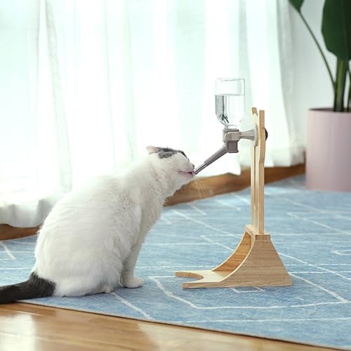 Soporte Elevado para Bebedero de Mascotas Ajustable en Altura miniatura 3