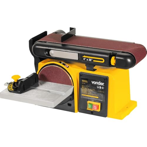 Vonder, Lixadeira Combinada, 370 W, Lcv 375, 127 V~.