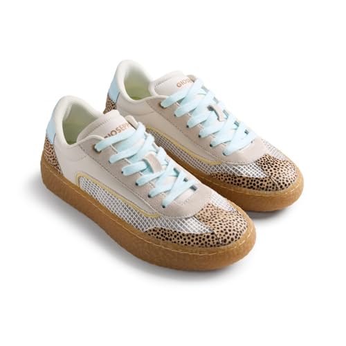 Basket Gioseppo Cozad femme : sneakers basses en toile, chaussures d'été légères