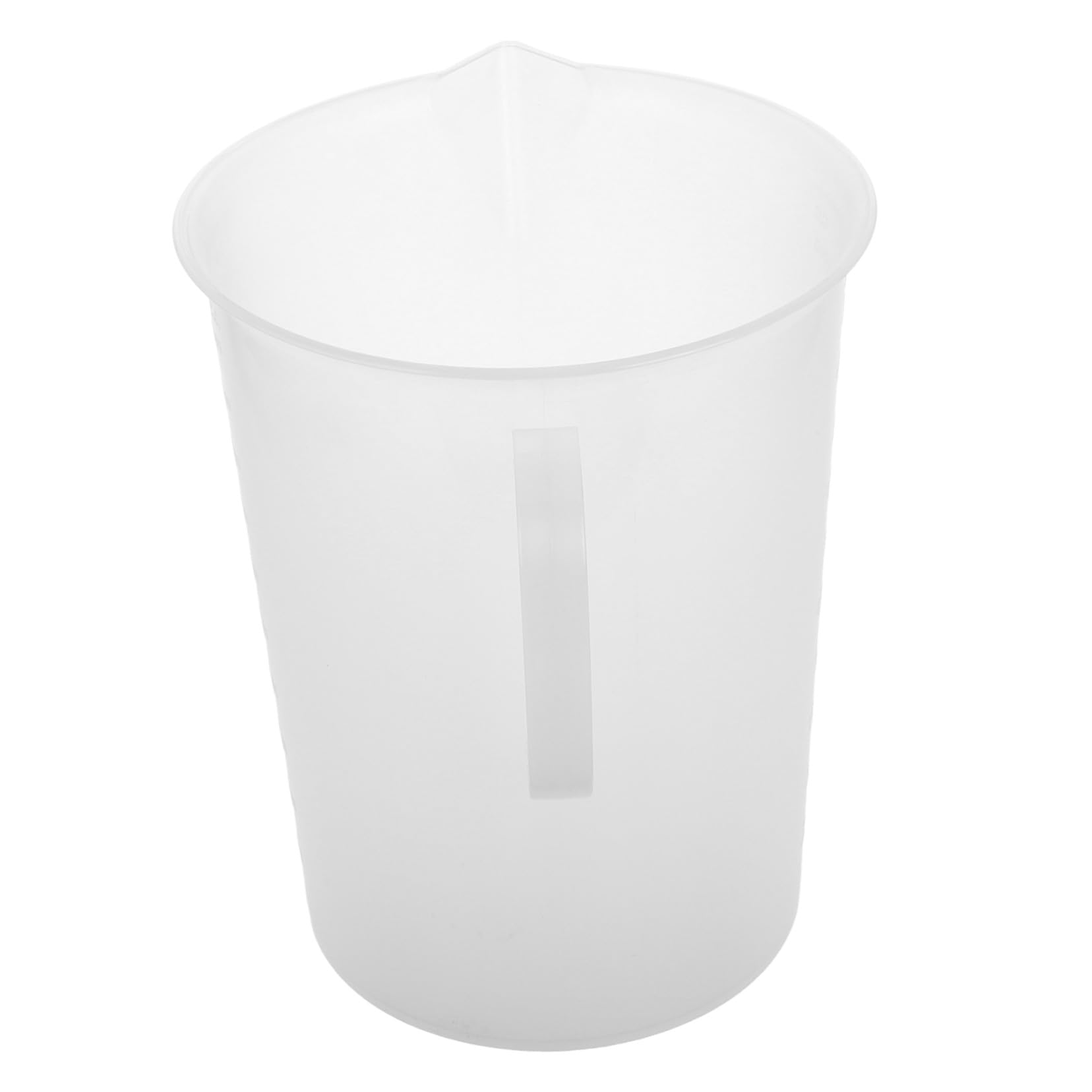 Vaso Medidor Grande De Plástico 5000 Ml Con Asas Para Aceite Motor Graduado Para Taller Mecánico Uso Automotriz Herramienta Precisa De Medición