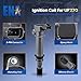ENA Set of 6 Ignition Coil Pack Compatible with Dodge Jeep Mitsubishi Aspen Dakota Durango Ram 1500 Nitro Cherokee Commander Liberty Raider 3.7L 3.9L 4.7L V6 V8 Replacement For UF270 UF399 UF297 C1231