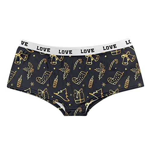 Amikadom Roupa íntima feminina lingerie gráfica de coração roupa íntima triangular, roupa íntima 202