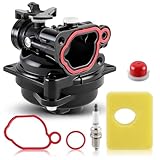 799583 Carburetor Kits for 300E 450E 500E 550E 08P502 8P502 09P602 09P702 Engines Lawnmower 4-Cycle Outdoor Power Equipment Replace OE Part # 590556 591160 591979 593261 595656, with 799579 Air Filter