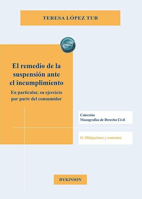Portada de El remedio de la suspensión ante el incumplimiento