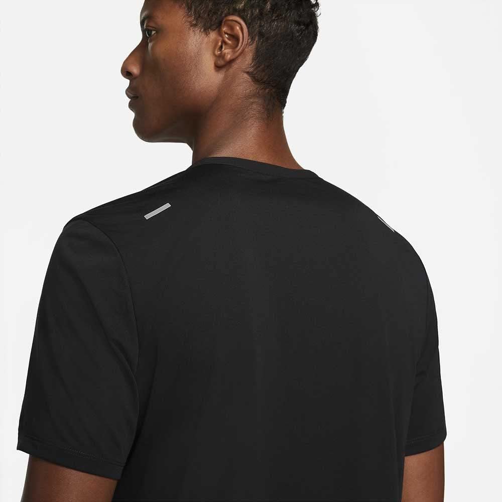 Nike Rise 365 Men's Dri-FIT Short-Sleeve Running Top (Black, CZ9184-013) Size XX-Large - Image 7