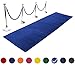 Event Carpet Aisle Runner - Quality Plush Pile Rug with Backing, Binding in Various Sizes (4 X 40 ft, Bright Royal Blue)