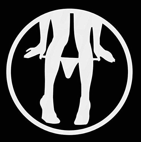 Keen Panty Dropper Badge V1 Decal Vinyl Sticker|Cars Trucks Walls Laptop Funny|White|5.5 in|KCD383