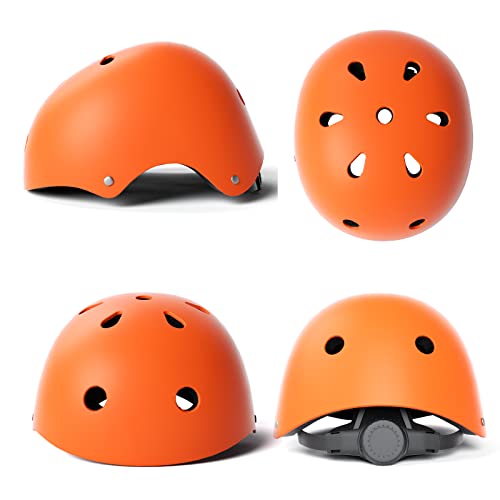 Kids Bike Helmet Toddler Helmet Ages 3-8 Years Old Toddler Bike Helmet Girls Boys Bike Helmet Adjustable And Multi-Sport Safety For Cycling Skating Scooter (Orange Small) #TOP3