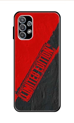 Image of Metal TPU Printed Back Cover for Samsung Galaxy A32 4G (Limited Edition -J1) 360 Degree Protection | Camera Protection -25092024(AR)