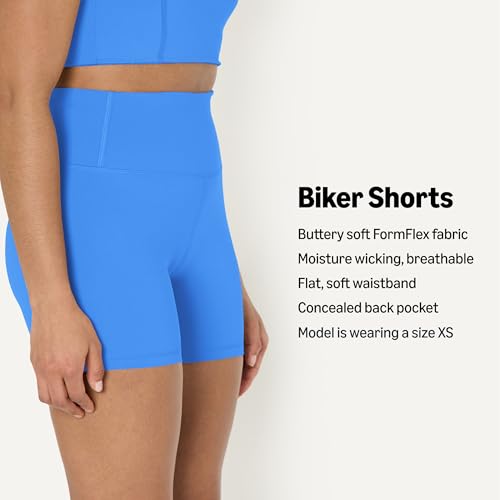 Image of Amazon Essentials Women's Active FormFlex Buttery Soft High Waist Biker Shorts