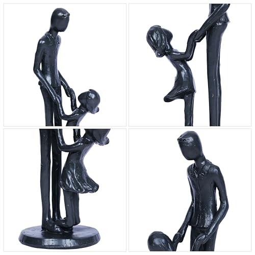 Figura decorativa padre e hija de 6 pulgadas miniatura 6