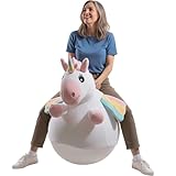 WALIKI Toys Plush Unicorn Hop Ball Hopper Costume Adult (Hippity Hopping Ball)