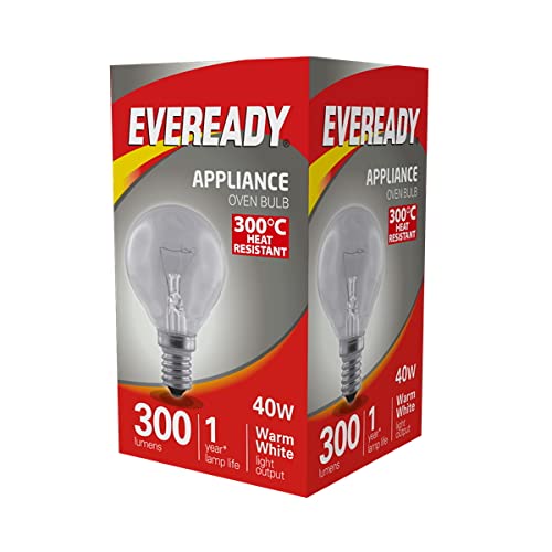 Eveready 40 Watt Backofen Lampe (300c) Cover