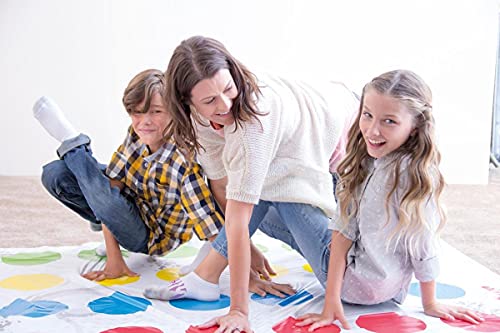Hasbro Gaming TWISTER DÉFIS LES ENFANTS : le jeu Twister met les joueurs au défi de placer leurs mains et leurs pieds à différents endroits sur le tapis sans tomber - vue 9