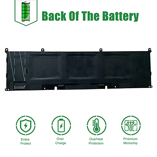 Image of 8FCTC Laptop Battery Replacement for Dell G15 5510 5511 5515 5520 5521 5525 G7 7500 Precision 5550 5560 Inspiron 7510 7610 Series Notebook 0DVG8M DVG8M 0P8P1P P8P1P Black 11.4V 56Wh 4650mAh
