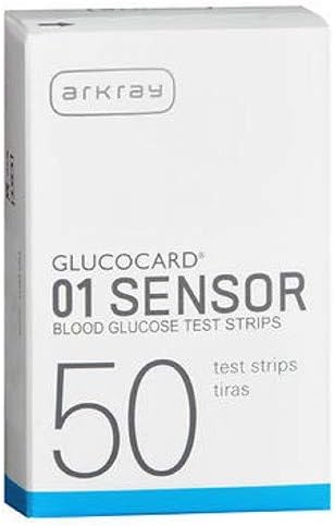 Glucocard Glucocard Sensor Blood Glucose Test Strips, 50 Each (Pack of 2)
