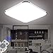 Produktbild 48W Dimmbar LED Ultraslim Deckenleuchte IR Remote Control Deckenlampe Für Wohnzimmer Schlafzimmer Treppenhaus Küche48W-Dimmbar 3000-6500K