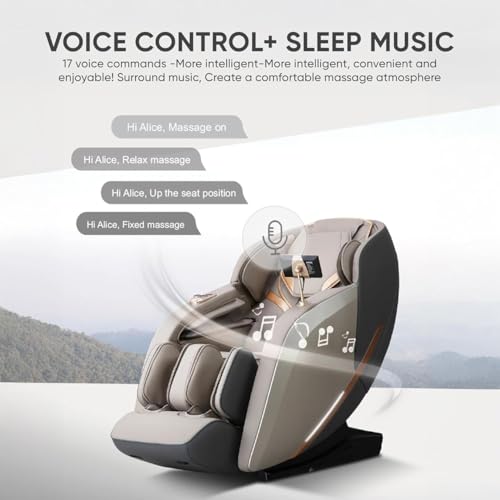 Image of SOBO Luxury Full Body Massage Chair with Zero Gravity SL Track 5-Year Warranty